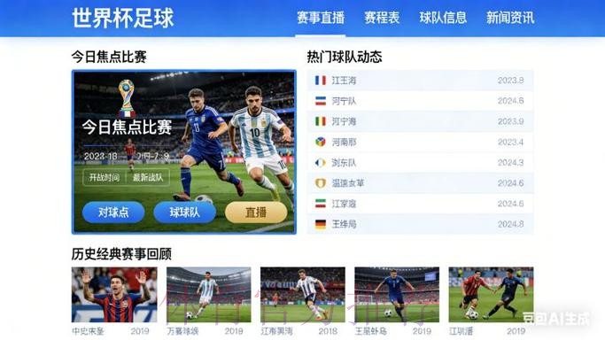 2026世界杯手机直播平台推荐 2026世界杯手机直播平台推荐